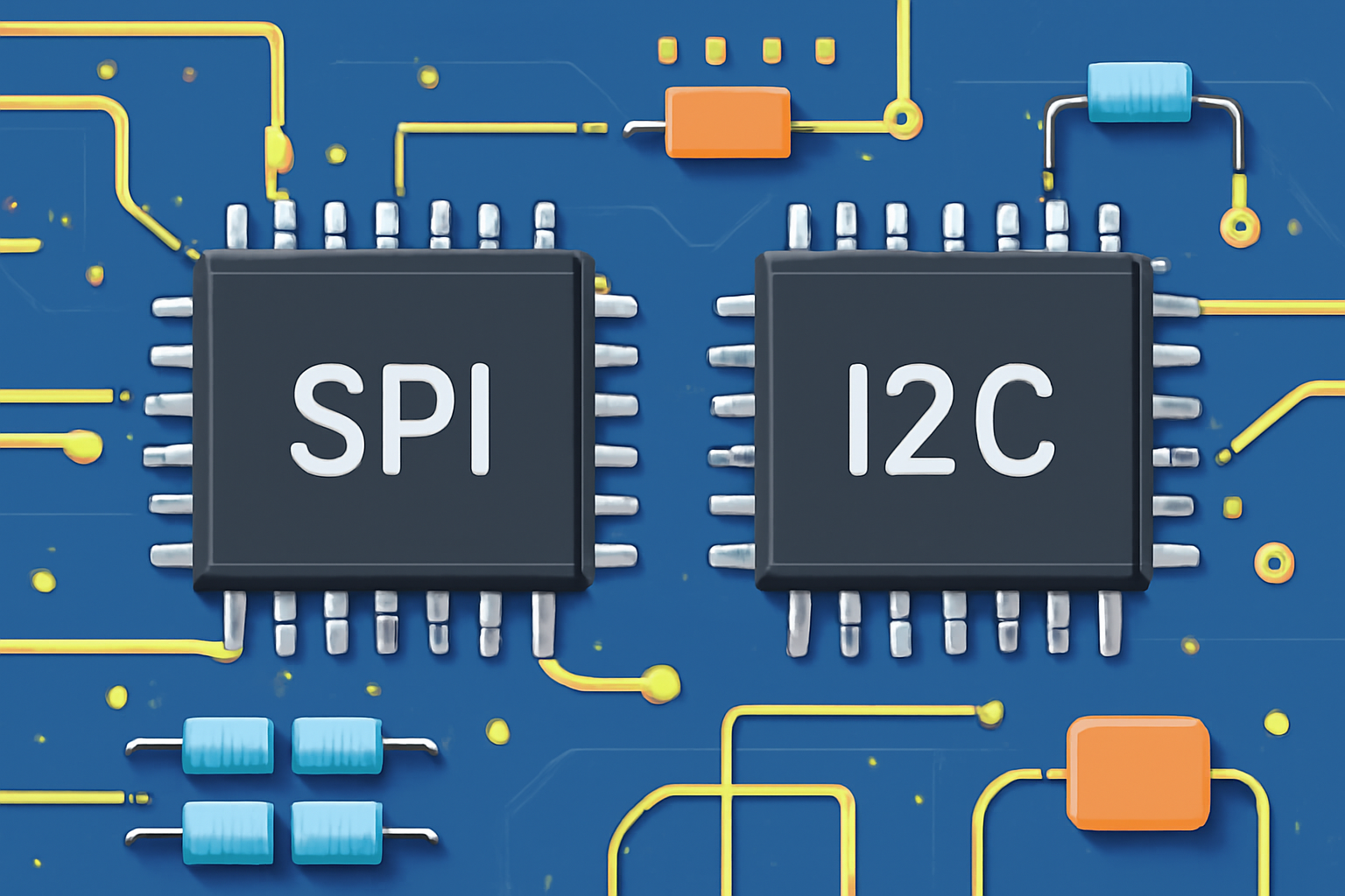 Ключевые особенности и применение интерфейсов SPI и I2C в современных электронных системах